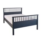 small double bed with spindles in Painswick Blue, Bowood premium kids bed 
